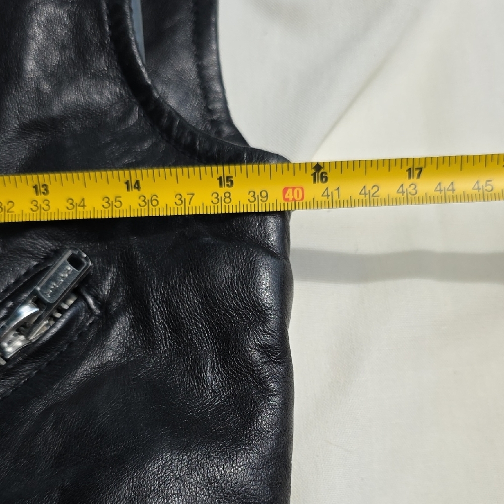 BLK DNM Black Leather Jacket - Picture 7 of 16